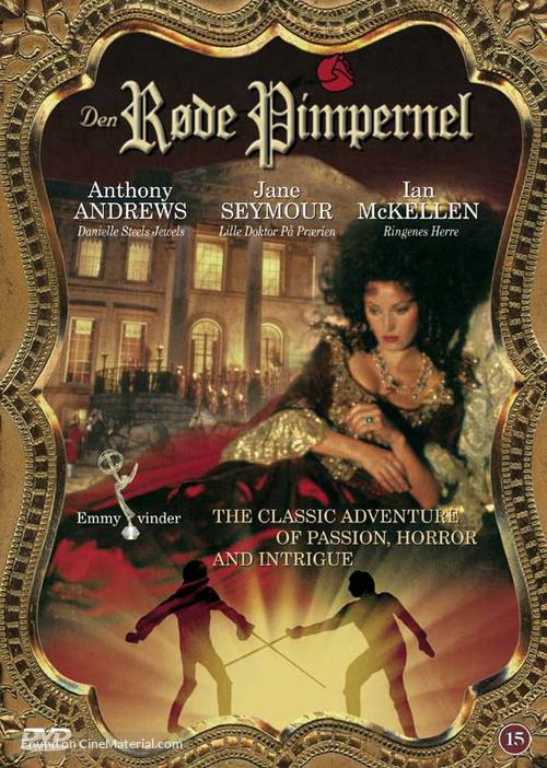 The Scarlet Pimpernel - Danish DVD movie cover