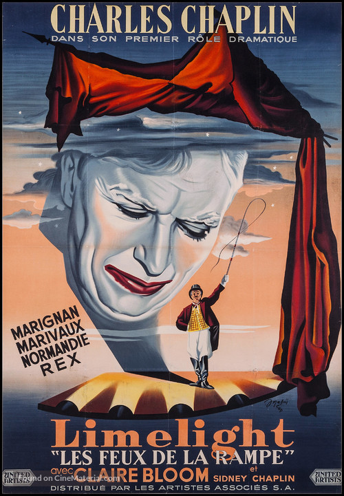 Limelight - French Movie Poster