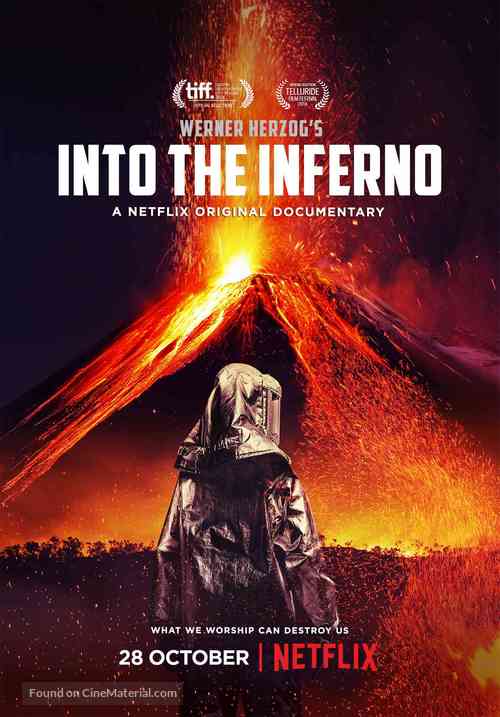 Into the Inferno - British Movie Poster