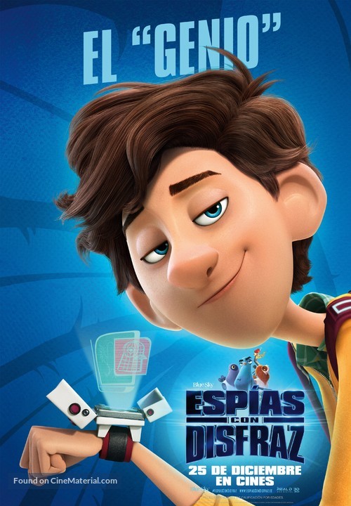 Spies in Disguise - Spanish Movie Poster