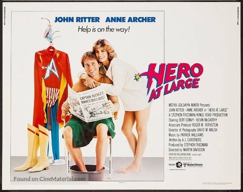 Hero at Large - Movie Poster