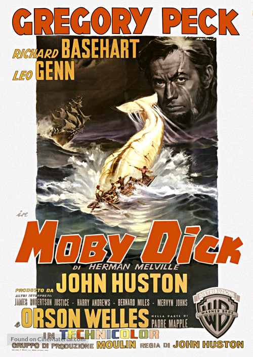 Moby Dick - Italian Movie Poster
