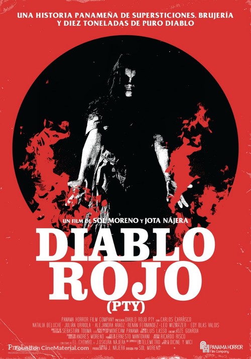 Diablo Rojo PTY - Panamanian Movie Poster