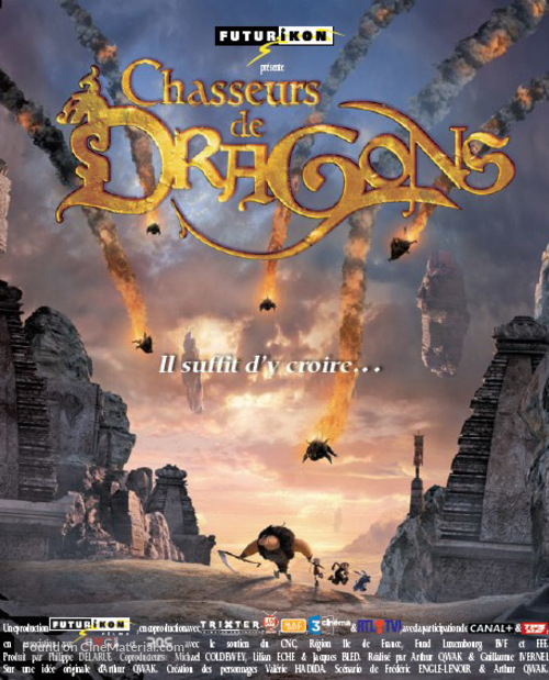 Chasseurs de dragons - French Movie Poster