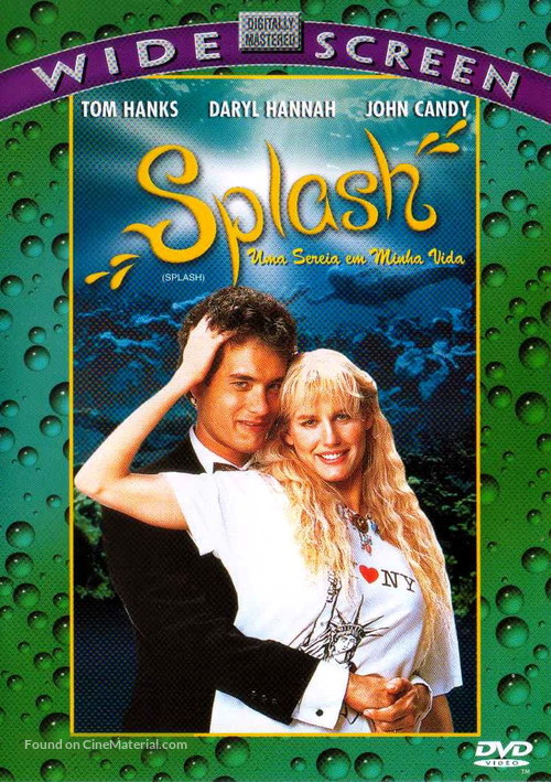 Splash - Brazilian DVD movie cover