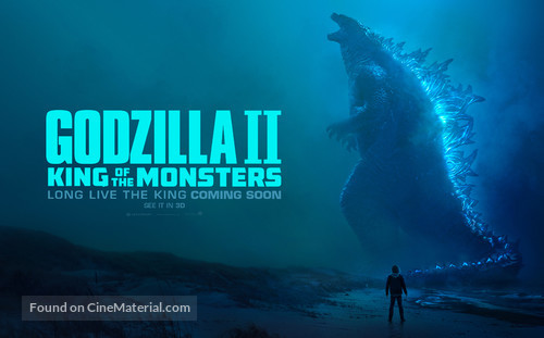 Godzilla: King of the Monsters - British Movie Poster