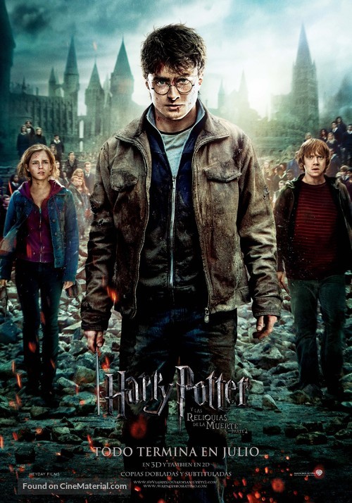 Harry Potter and the Deathly Hallows - Part 2 - Mexican Movie Poster