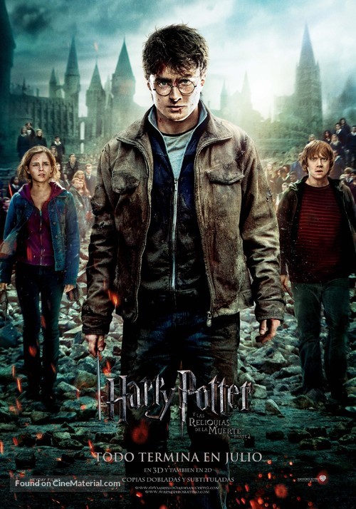 Harry Potter and the Deathly Hallows: Part II - Mexican Movie Poster