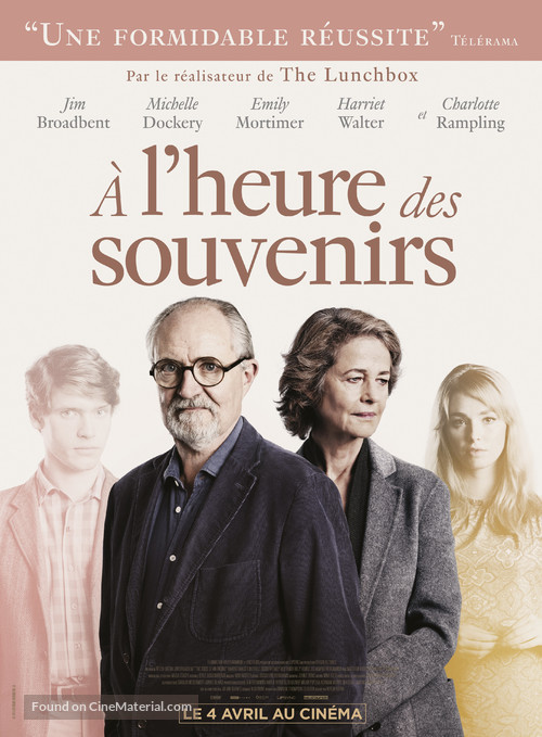 The Sense of an Ending - French Movie Poster