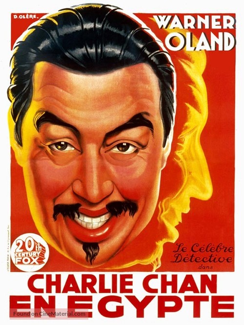 Charlie Chan in Egypt - French Movie Poster