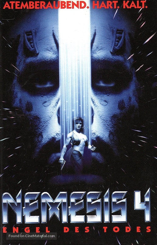 Nemesis 4: Death Angel - German Blu-Ray movie cover