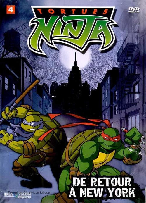 &quot;Teenage Mutant Ninja Turtles&quot; - Canadian DVD movie cover