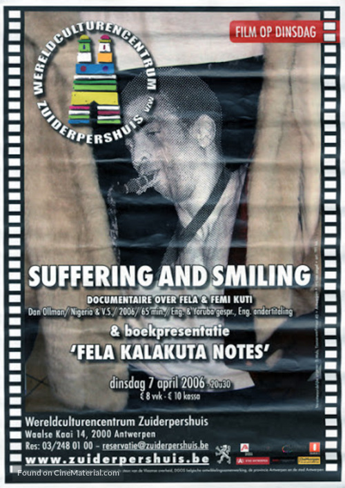 Suffering and Smiling - Dutch Movie Poster