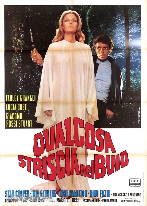 Qualcosa striscia nel buio - Italian Movie Poster