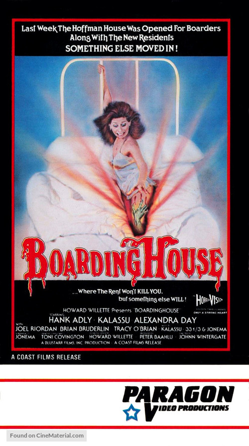 Boardinghouse - VHS movie cover