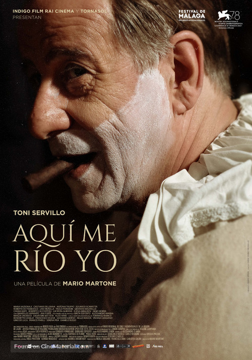 Qui rido io - Spanish Movie Poster