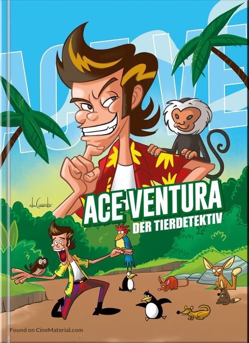 &quot;Ace Ventura: Pet Detective&quot; - Austrian Movie Cover