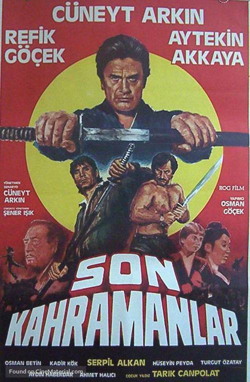 Son kahramanlar - Turkish Movie Poster