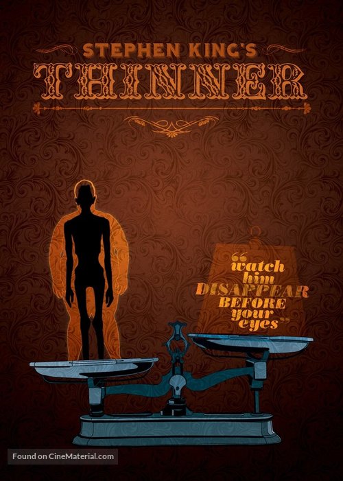 Thinner - DVD movie cover
