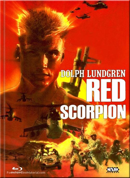 Red Scorpion - Austrian Blu-Ray movie cover