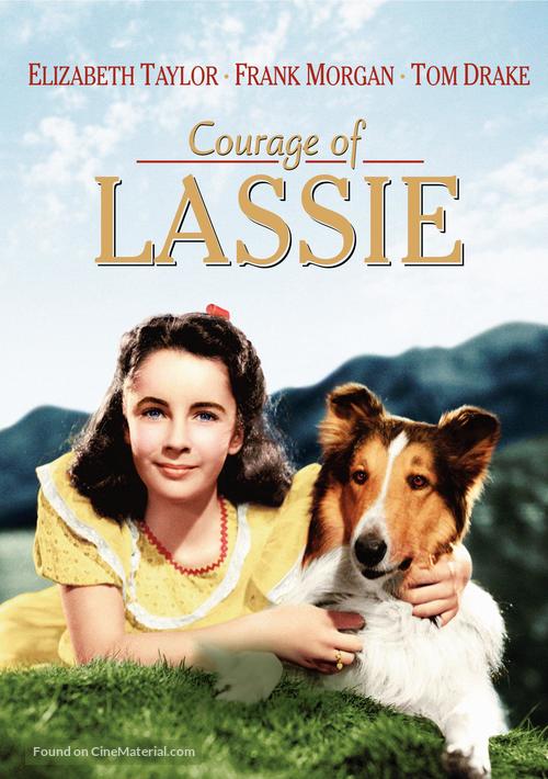 Courage of Lassie - DVD movie cover