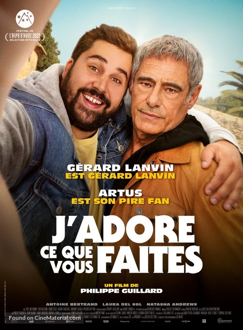 J&#039;adore ce que vous faites - French Movie Poster