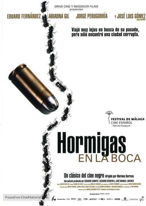 Hormigas en la boca - Spanish Movie Poster