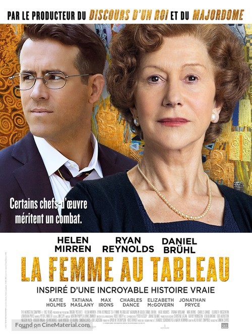 Woman in Gold - French Movie Poster