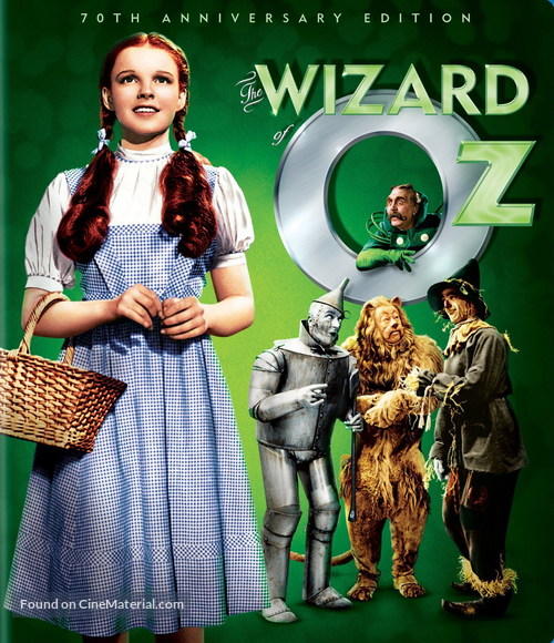 The Wizard of Oz - Blu-Ray movie cover