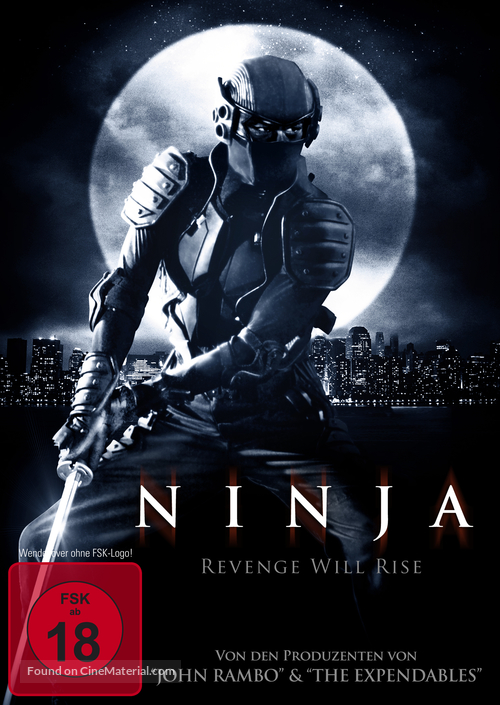 Ninja - German DVD movie cover