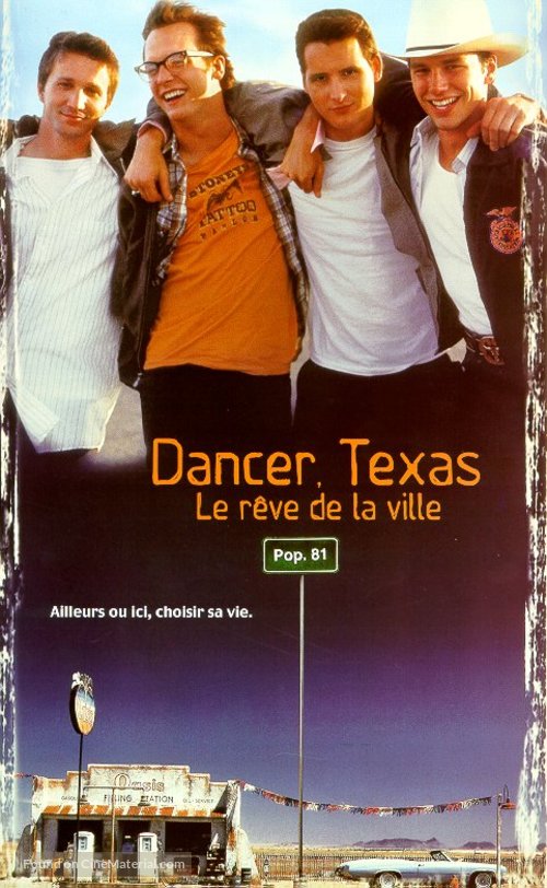 Dancer, Texas Pop. 81 - French Movie Cover