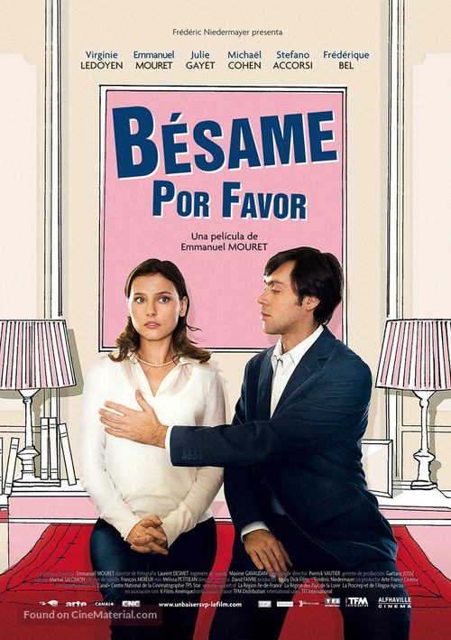 Un baiser s&#039;il vous pla&icirc;t - Mexican Movie Poster