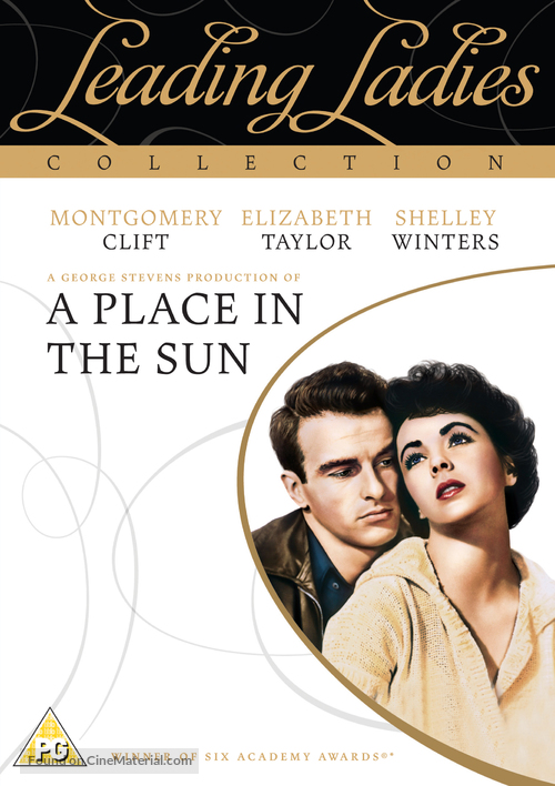 A Place in the Sun - British DVD movie cover