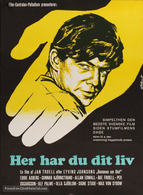 H&auml;r har du ditt liv - Danish Movie Poster