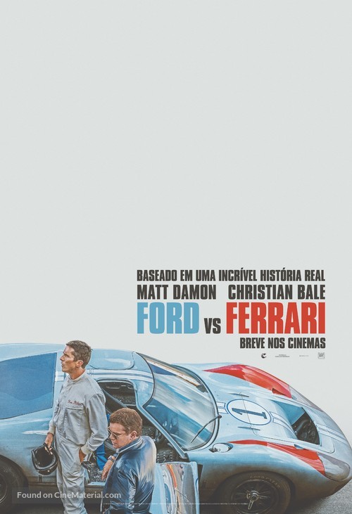 Ford v. Ferrari - Brazilian Movie Poster