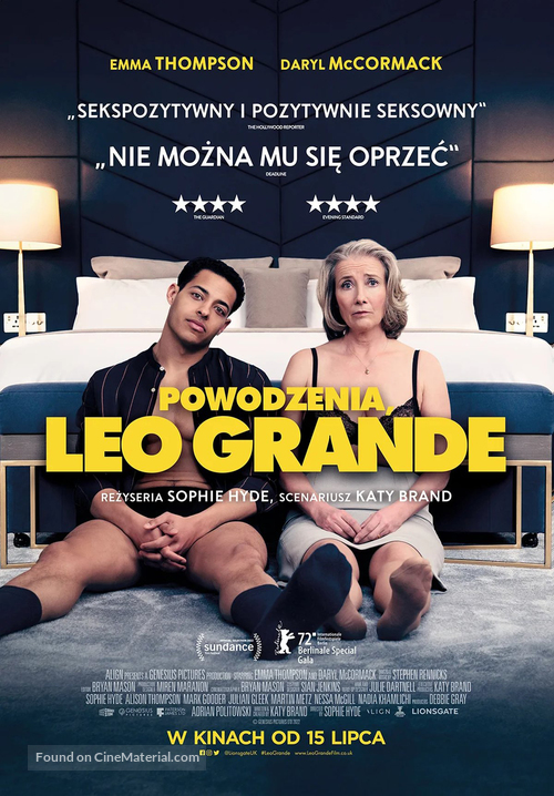 Good Luck to You, Leo Grande - Polish Movie Poster