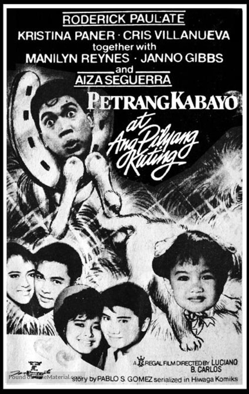 Petrang Kabayo at ang Pilyang Kuting - Philippine Movie Poster