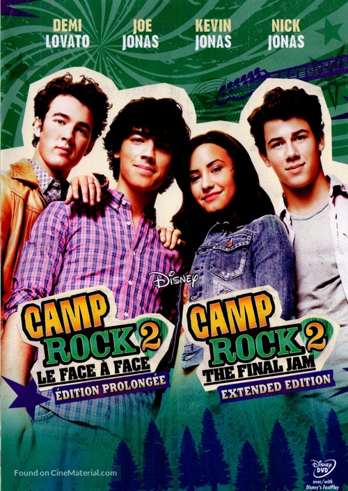 Camp Rock 2 - Canadian DVD movie cover