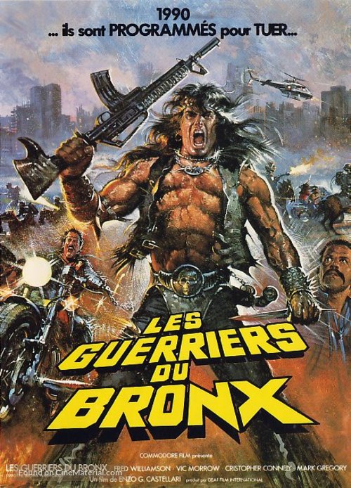 1990: I guerrieri del Bronx - French Movie Cover