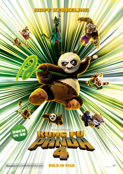 Kung Fu Panda 4 - German Movie Poster