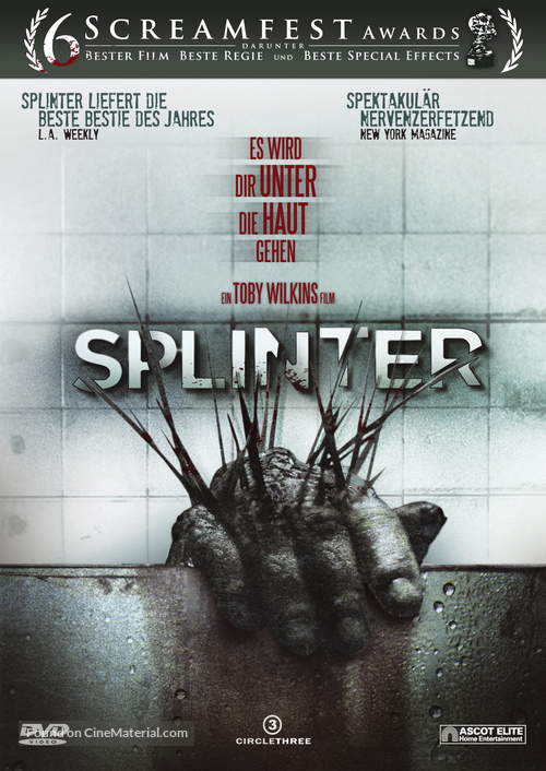 Splinter - Swiss DVD movie cover