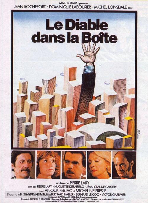 Diable dans la bo&icirc;te, Le - French Movie Poster