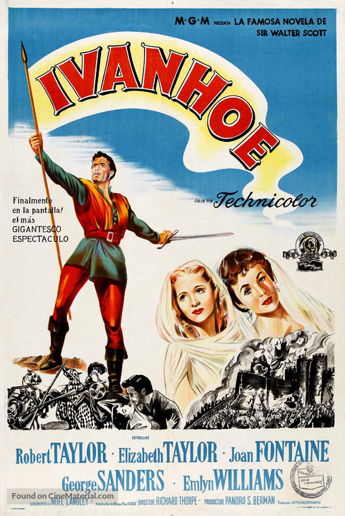 Ivanhoe - Argentinian Movie Poster