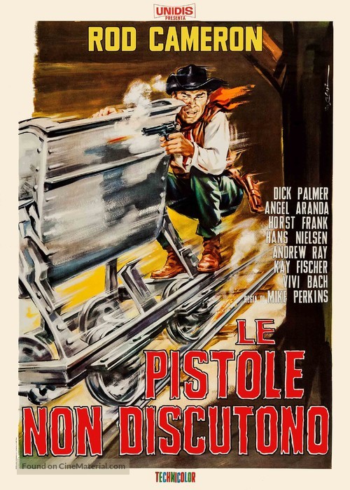 Le pistole non discutono - Italian Movie Poster