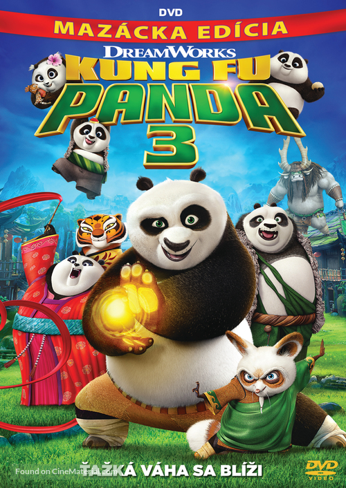 Kung Fu Panda 3 - Slovak DVD movie cover