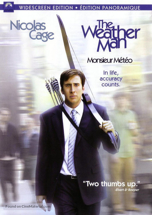 The Weather Man - Canadian DVD movie cover