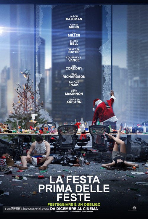 Office Christmas Party - Italian Movie Poster