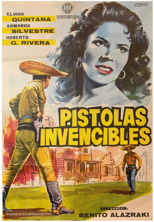 Pistolas invencibles - Spanish Movie Poster