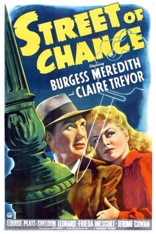 Street of Chance - Movie Poster