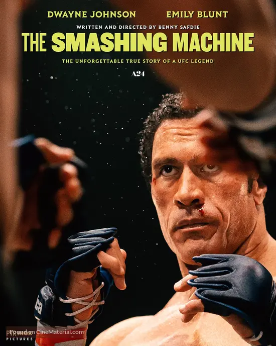 The Smashing Machine - Indian Movie Poster